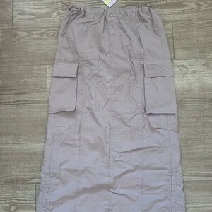Women's pink Cargo Skirt